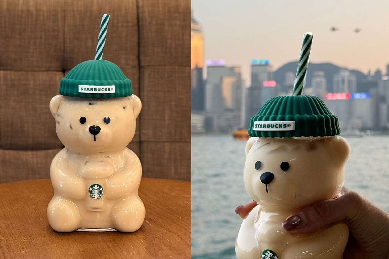 星巴克 Bearista 玻璃杯推薦：小熊造型立體設計，英國炒價高達 £650，香港官網正式開賣！