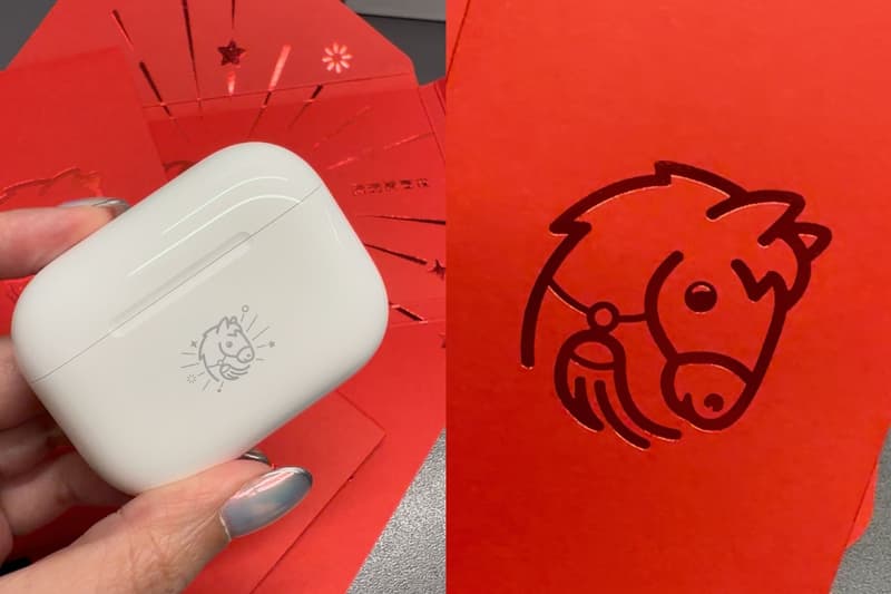 AirPods Pro 3 馬年特別版：限定紅纓刻印寓意平安，送「躍躍滿精彩」利是封