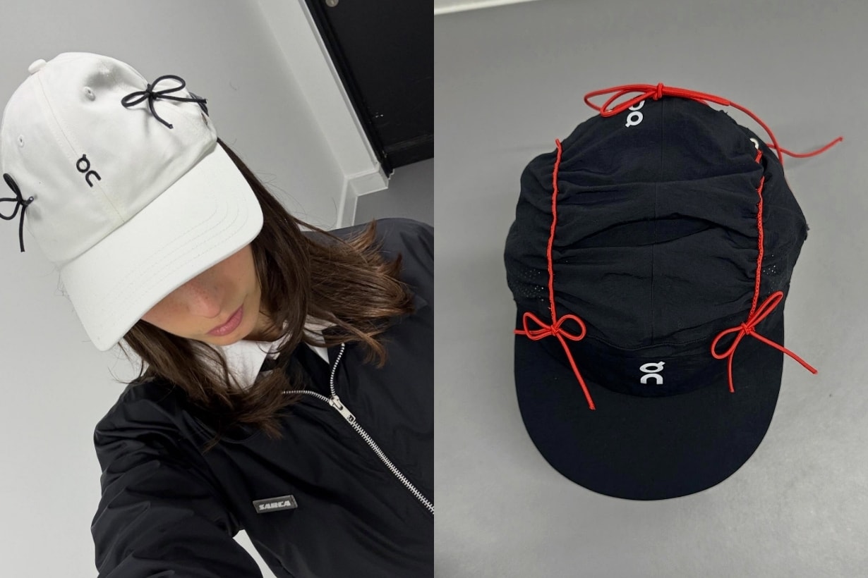 Ancuta Sarca x On 聯乘系列：釋出蝴蝶結運動帽，這波 Balletcore 魅力誰能抵擋！