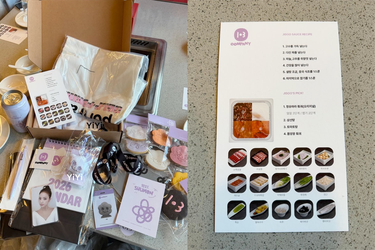 jisoo haidilao birthday celebration blackpink favorite menu