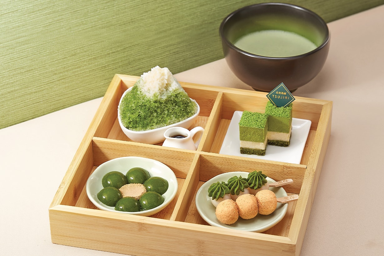 TSUJIRI 2026 new menu matcha drink dessert collabration