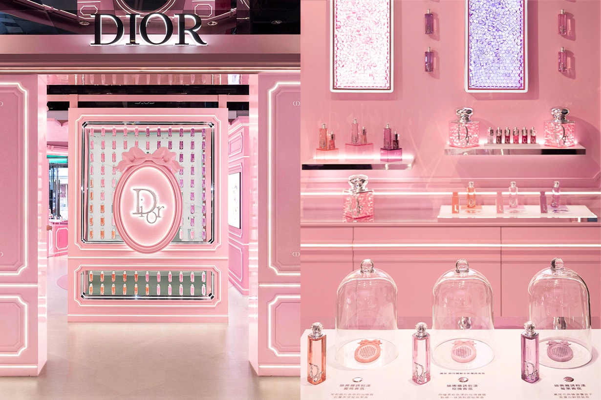 dior addict pop-up lip glow oil taipei a11 customize charm candy