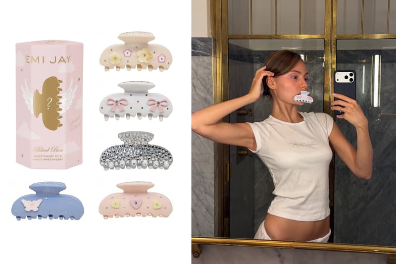 Emi Jay 限量盲盒髮夾秒殺！品牌宣佈 2025 進駐 Sephora，盤點必買髮飾亮點