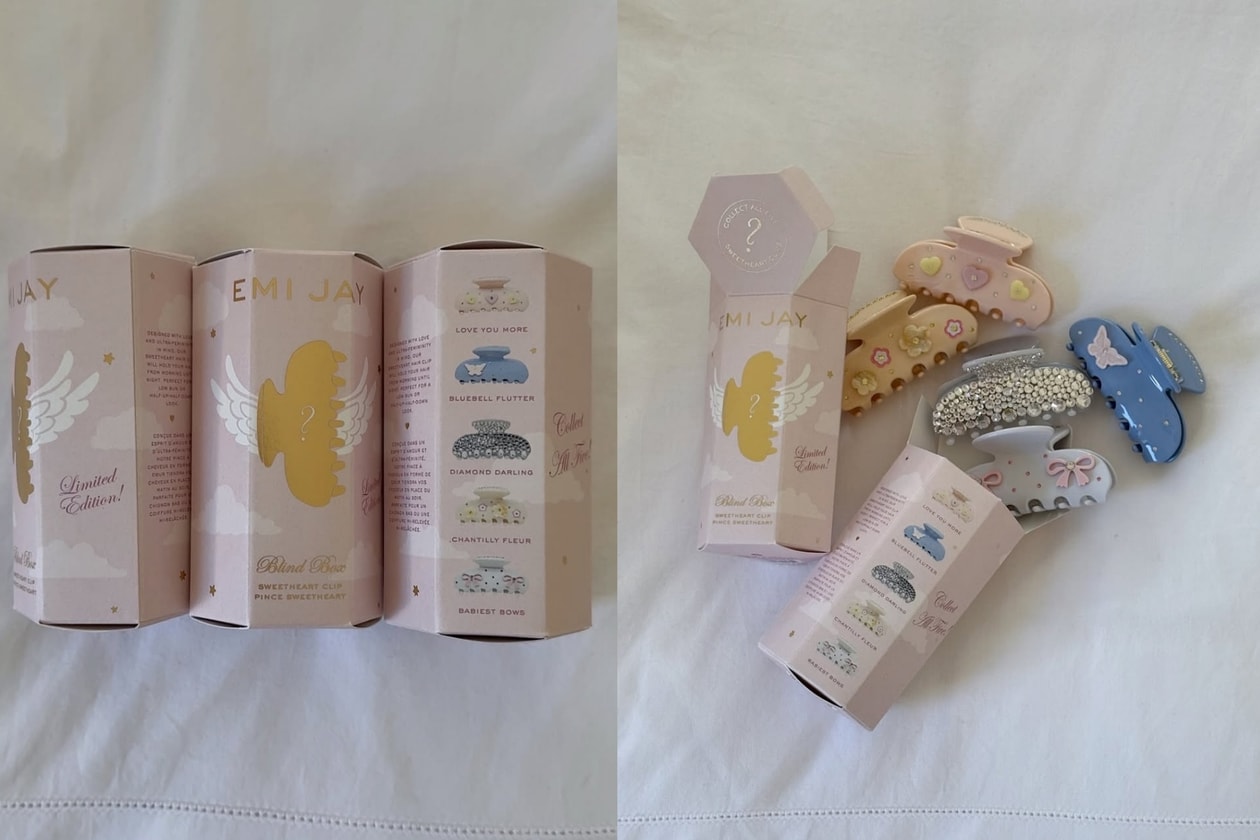 Emi Jay 限量盲盒髮夾秒殺！品牌宣佈 2025 進駐 Sephora，盤點必買髮飾亮點
