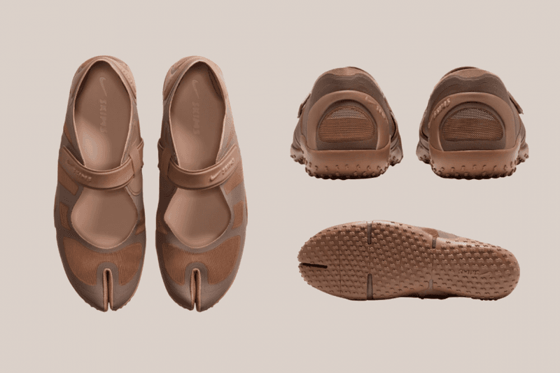 NikeSKIMS 終於出鞋了！這雙 Air Rift remix 柔美又時髦，美到想直接包色