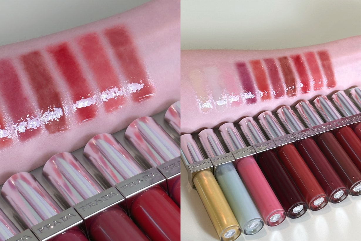 2026 new beauty products cosmetics ysl beauty prada trends unboxing swatch