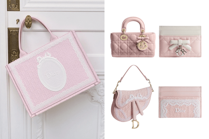 今年必收款 Dior 包!Bow 小蝴蝶結 v.s Oblique 提花蕾絲,少女們最難抉擇的二選一