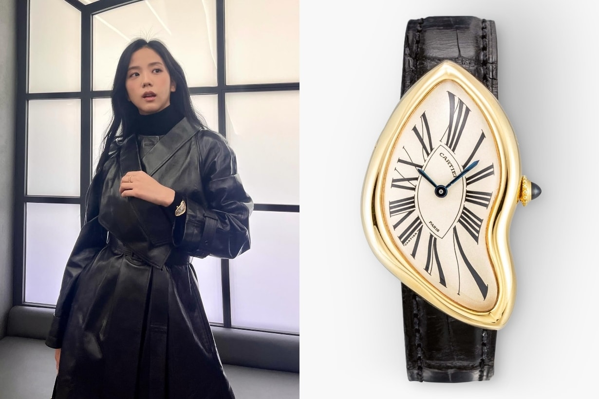 Jisoo Cartier 腕錶收藏 2026：Baignoire、Tank、Panthère、Crash 與 Vendôme 配戴款式及價錢參考