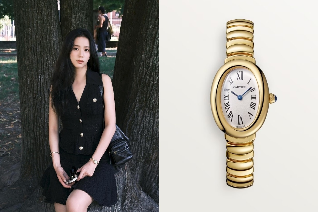Jisoo Cartier 腕錶收藏 2026：Baignoire、Tank、Panthère、Crash 與 Vendôme 配戴款式及價錢參考