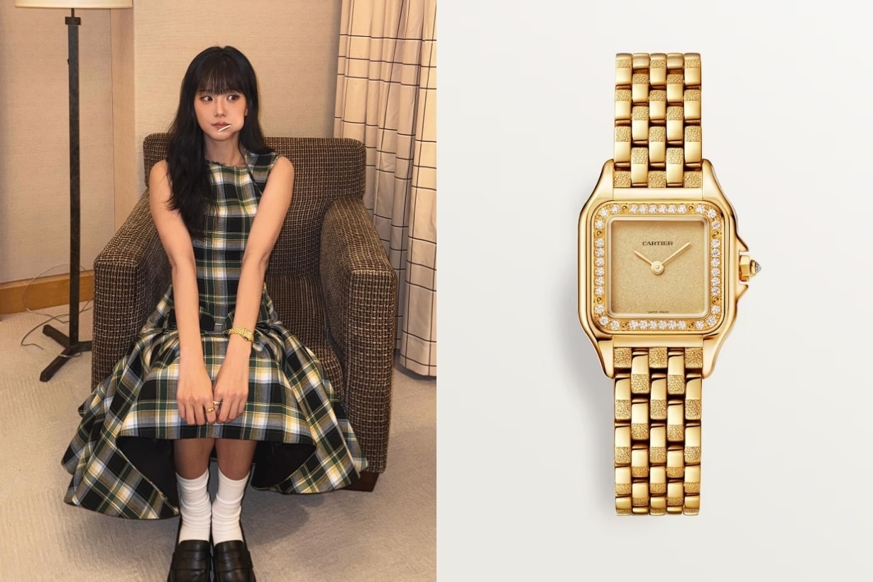 Jisoo Cartier 腕錶收藏 2026：Baignoire、Tank、Panthère、Crash 與 Vendôme 配戴款式及價錢參考