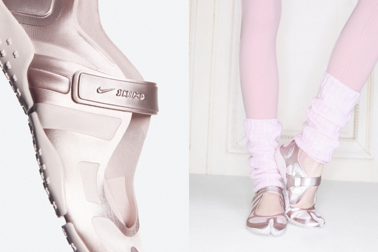 Nike x SKIMS 2026 春季聯名：LISA 代言現代芭蕾系列，Rift Satin 緞面分趾鞋、運動服發售資訊