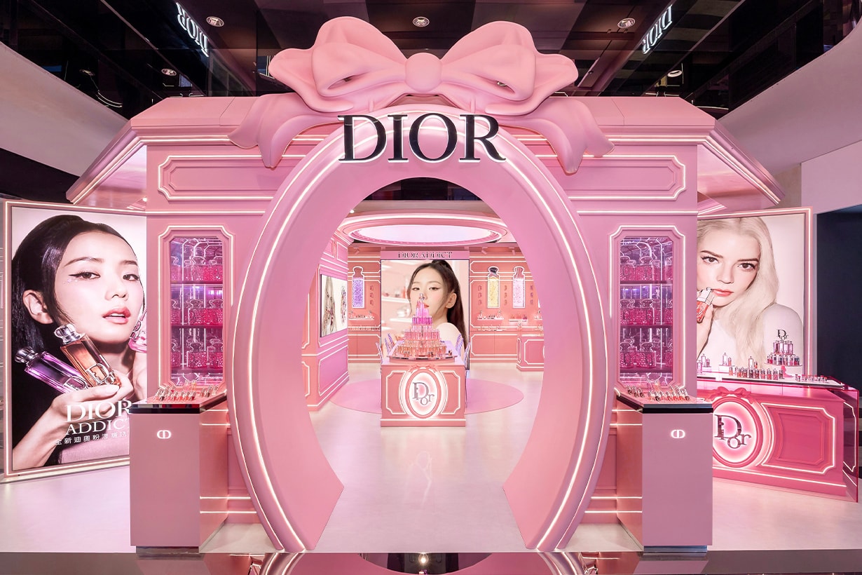 dior addict pop-up lip glow oil taipei a11 customize charm candy