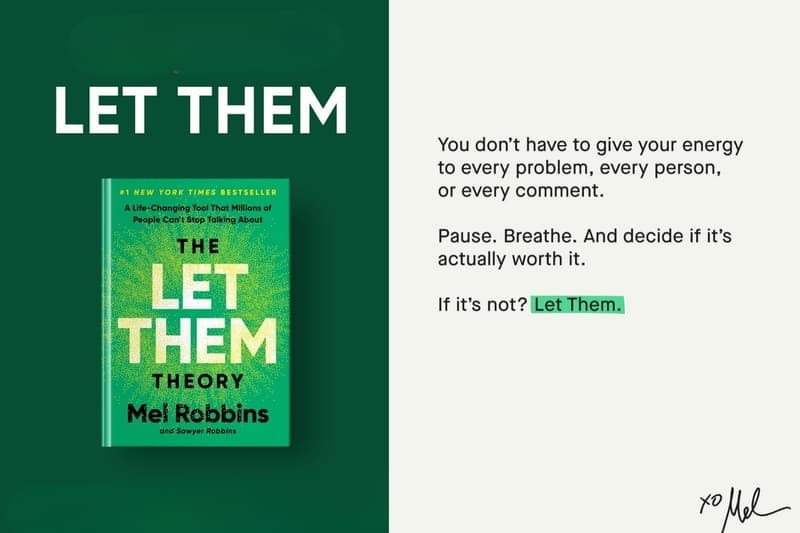 Mel Robbins Let Them Theory 人際關係：如何應用在職場、朋友與家庭關係？