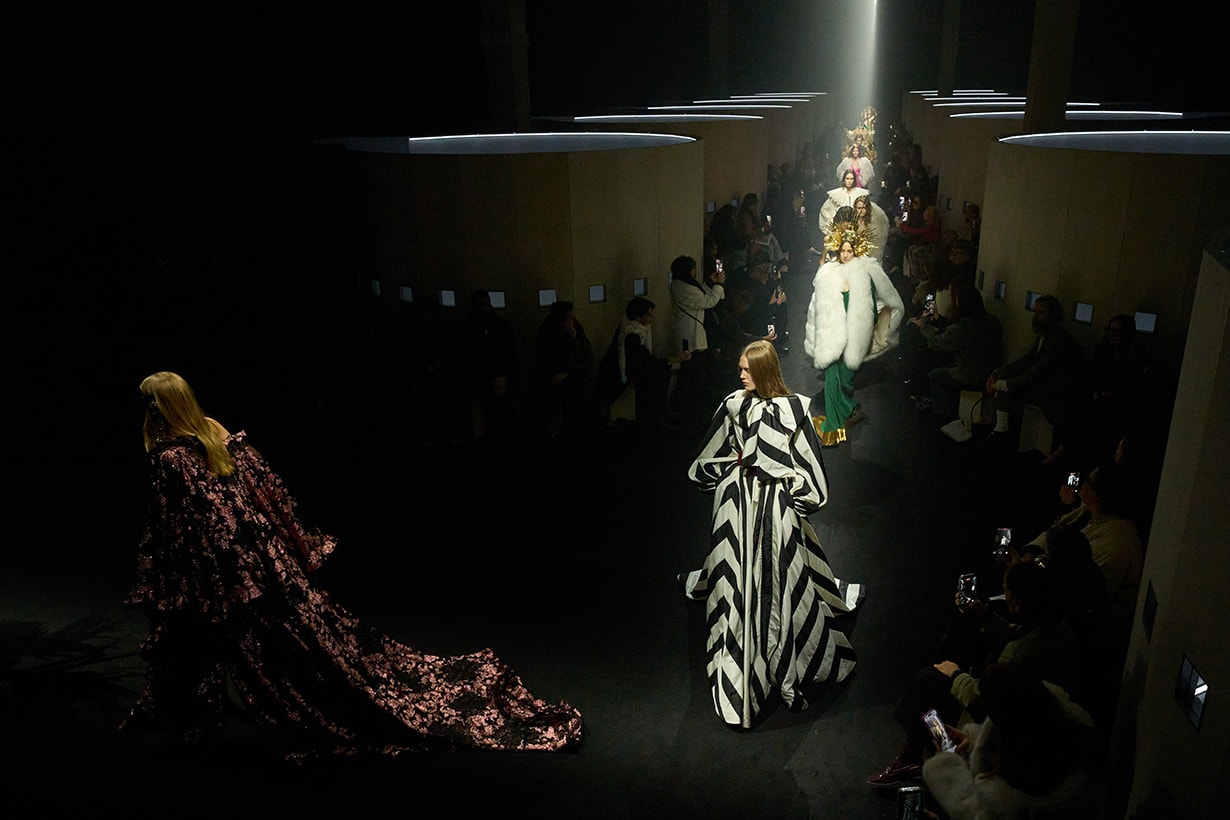 Valentino 2026 haute couture Kaiserpanorama setting reason 