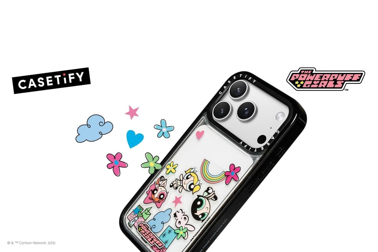 CASETiFY The Powerpuff Girls collabration 2026 new 3C case charging
