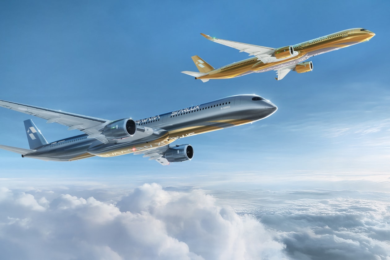 星宇航空 x 空山基：全球最大飛行藝術品 STARLUX AIRSORAYAMA A350-1000 登場