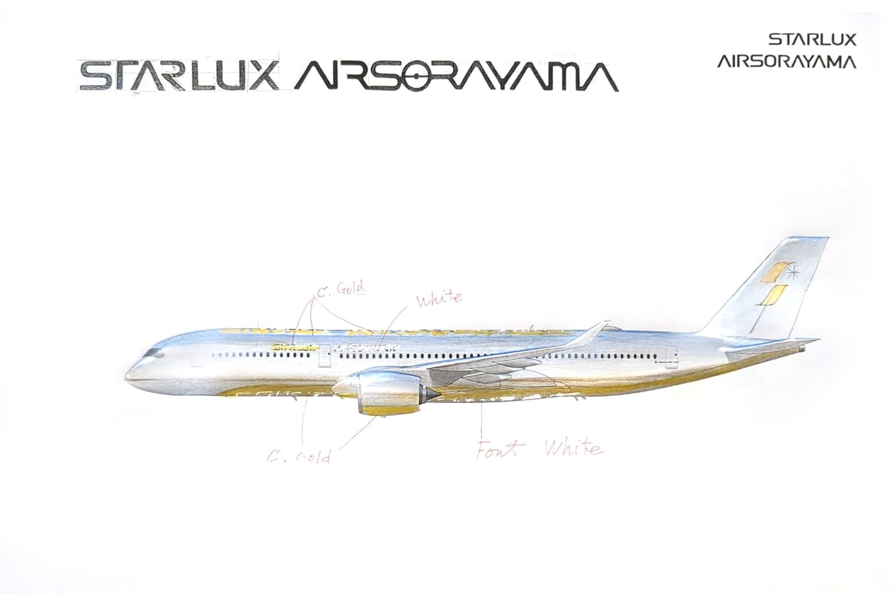 星宇航空 x 空山基：全球最大飛行藝術品 STARLUX AIRSORAYAMA A350-1000 登場