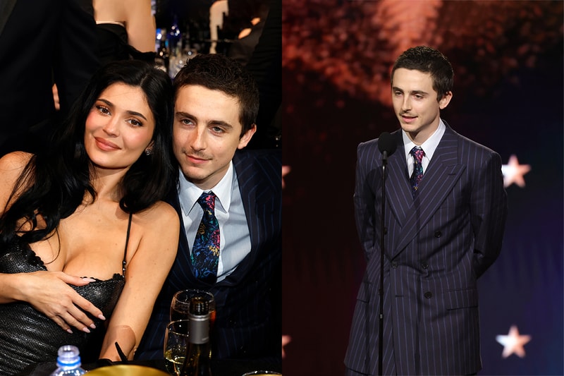 Timothée 得最佳男主角！第一次得獎時提起 Kylie，「一個詞」說清了關係的重量！
