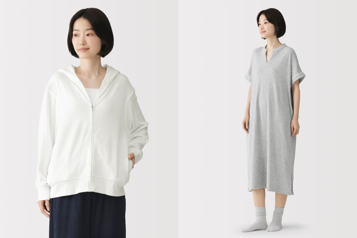 MUJI “Wearable Towel” Collection Returns in Japan With New Styles for 2026