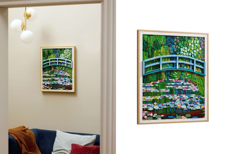 莫內睡蓮與日本橋 Lego ：印象派名畫變身立體積木，藝術迷必買