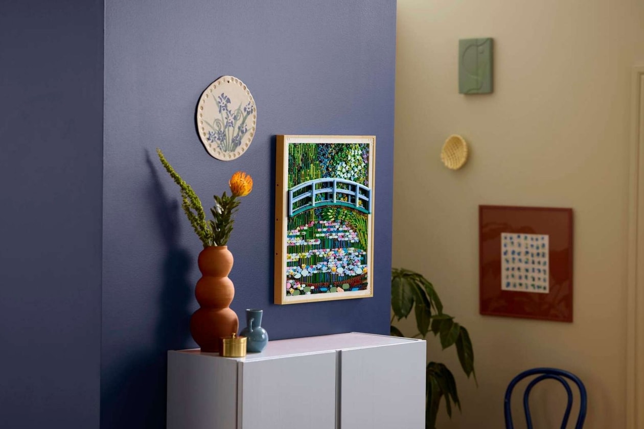 莫內睡蓮與日本橋 Lego ：印象派名畫變身立體積木，藝術迷必買