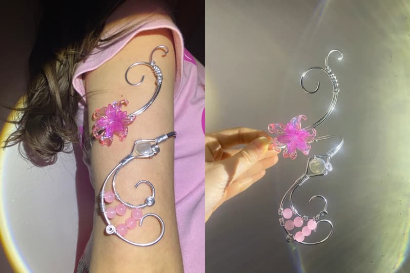 2026 夏天流行飾品推薦：Telysia Jewellery 手作手臂環 Arm Cuff，比紋身更有層次的穿搭亮點