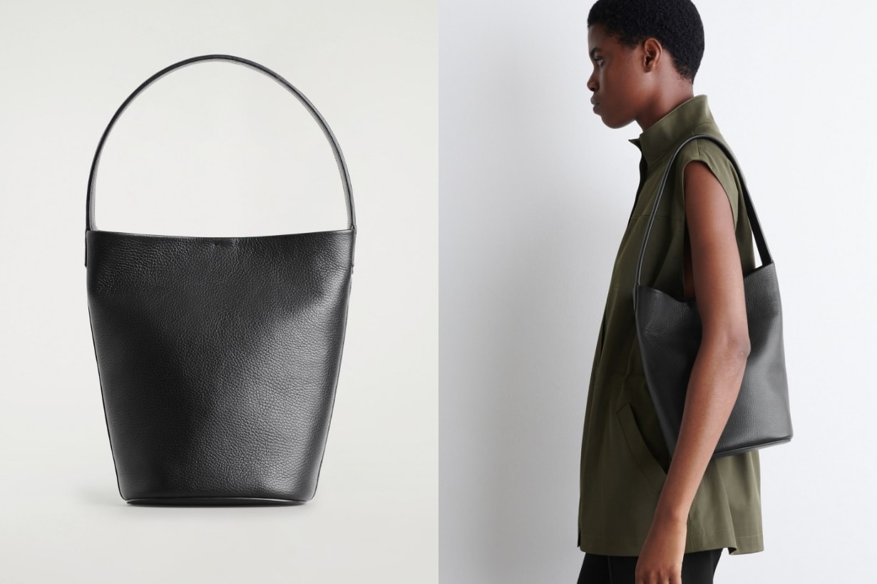 預算有限卻想擁有 The Row 的極簡質感？COS 這款水桶包完全不輸大牌！