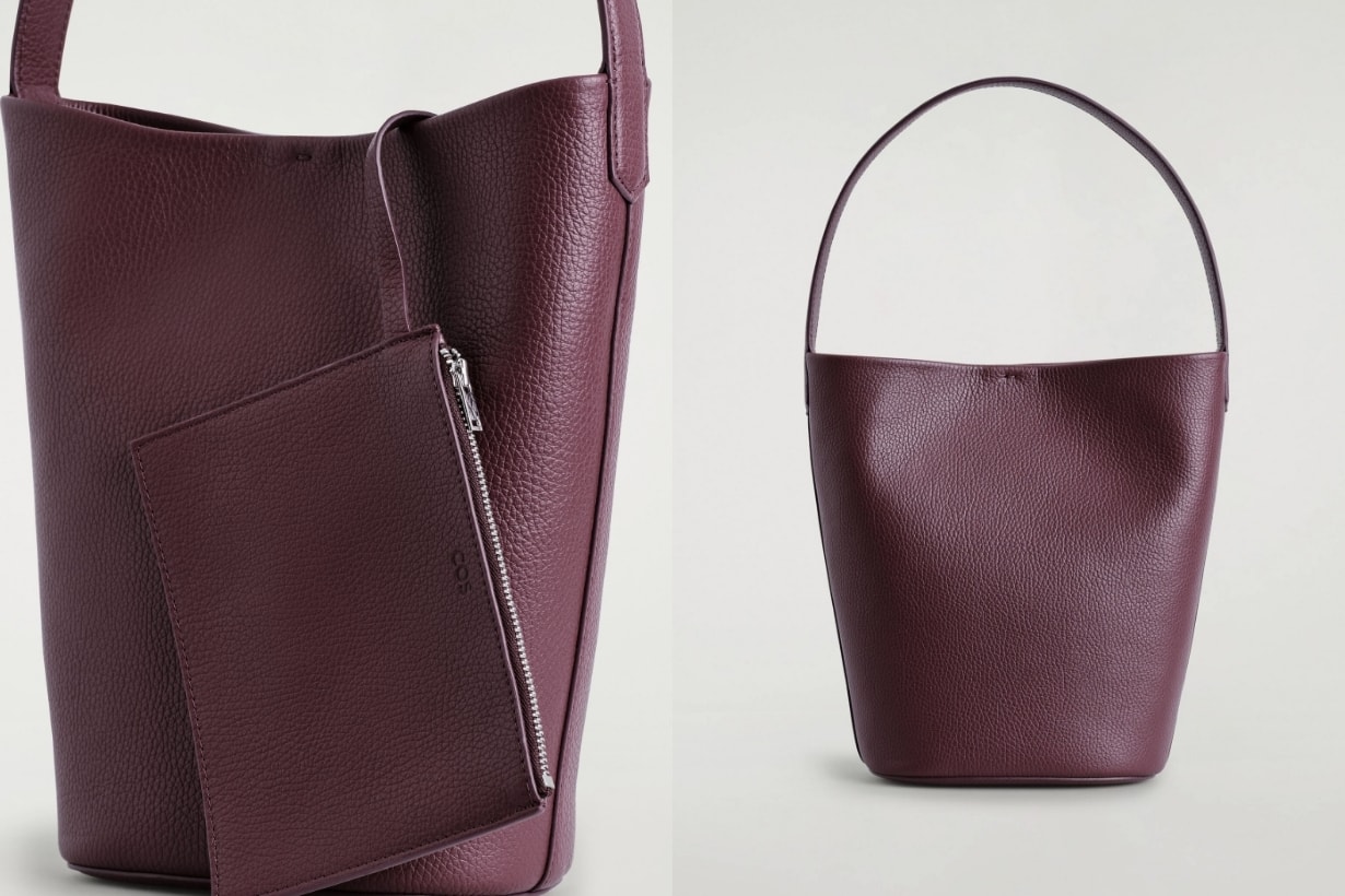 預算有限卻想擁有 The Row 的極簡質感？COS 這款水桶包完全不輸大牌！