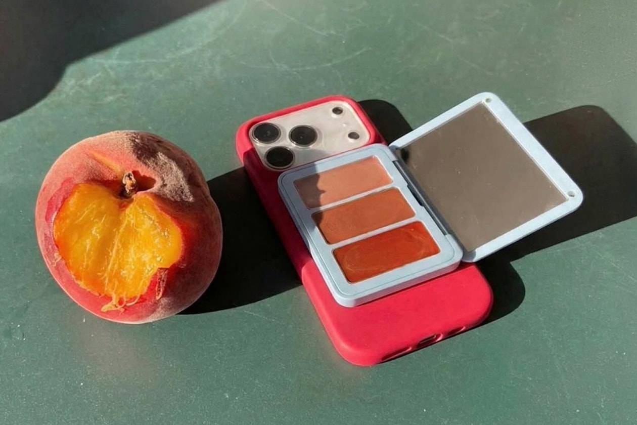 韓國彩妝 homure 磁吸唇頰盤推薦：吸附手機設計超方便，三款絕美色號試色分析