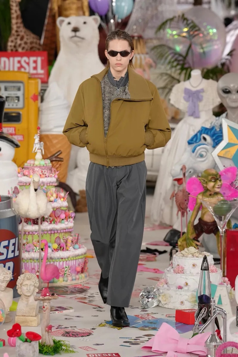#MFW：Messy but Magnetic! GLENN MARTENS Brings the Party to Diesel FW26