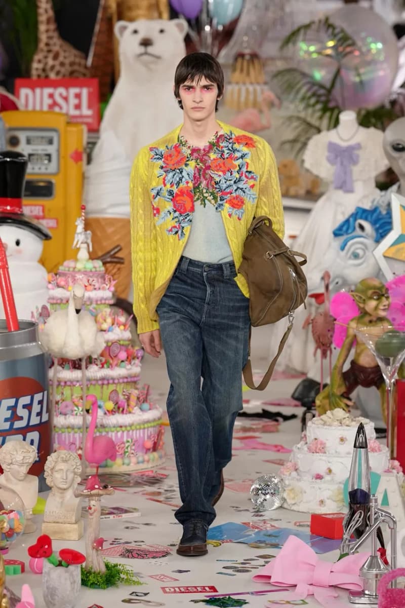 #MFW：Messy but Magnetic! GLENN MARTENS Brings the Party to Diesel FW26