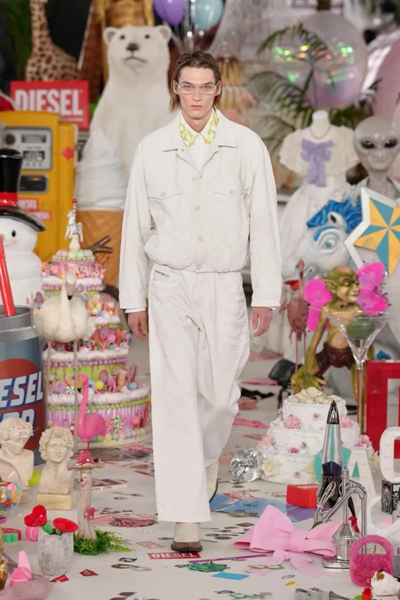 #MFW：Messy but Magnetic! GLENN MARTENS Brings the Party to Diesel FW26