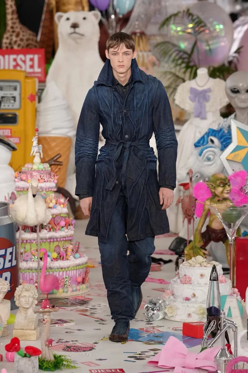 #MFW：Messy but Magnetic! GLENN MARTENS Brings the Party to Diesel FW26
