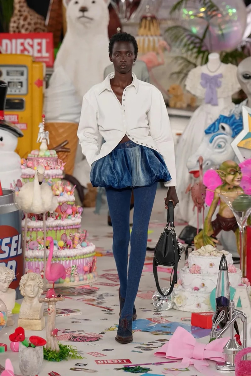 #MFW：Messy but Magnetic! GLENN MARTENS Brings the Party to Diesel FW26