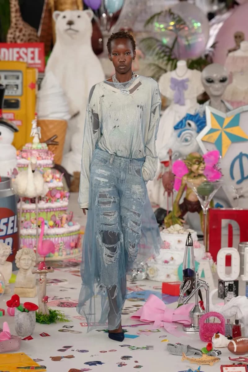 #MFW：Messy but Magnetic! GLENN MARTENS Brings the Party to Diesel FW26