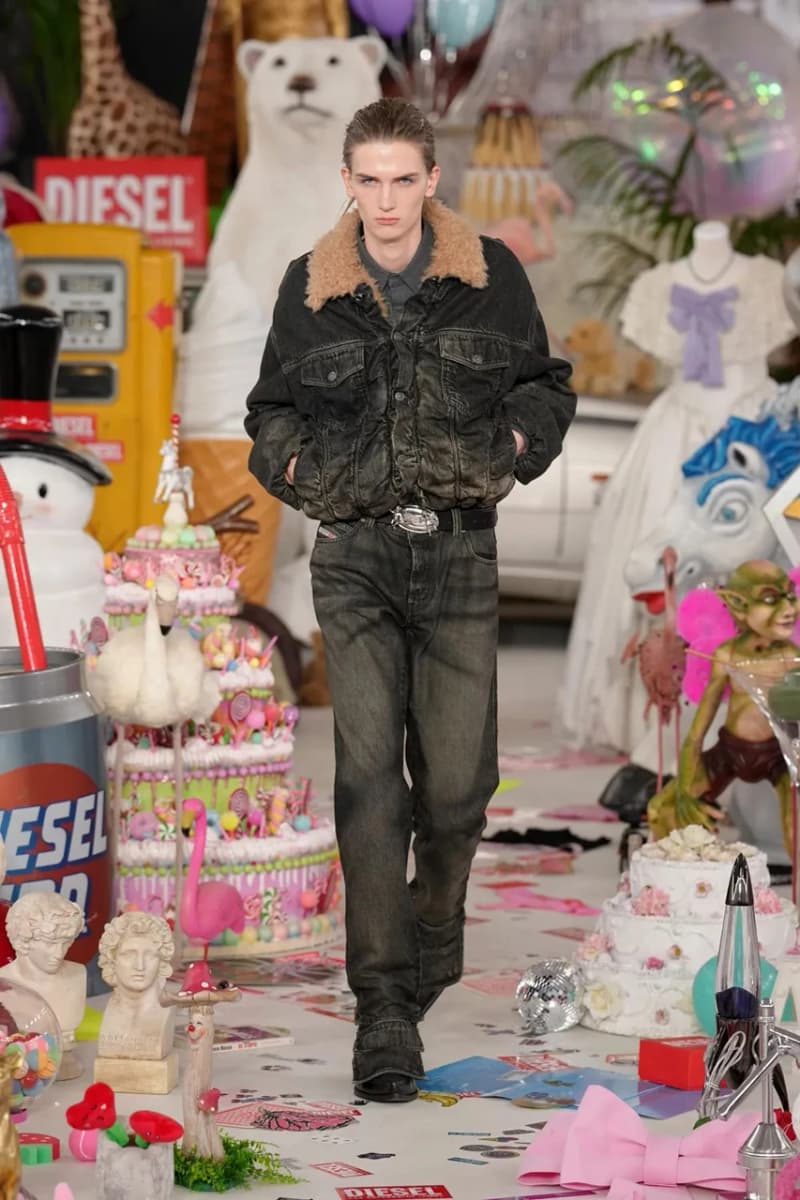 #MFW：Messy but Magnetic! GLENN MARTENS Brings the Party to Diesel FW26