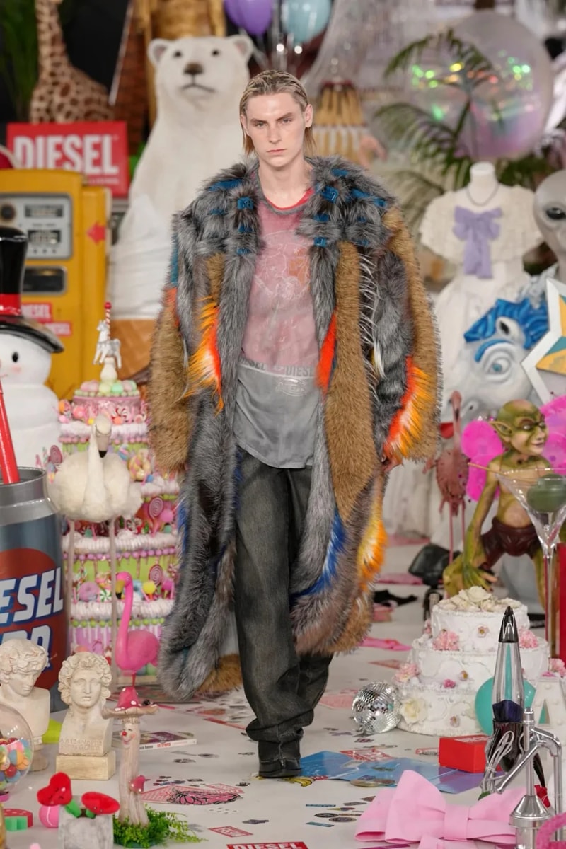 #MFW：Messy but Magnetic! GLENN MARTENS Brings the Party to Diesel FW26