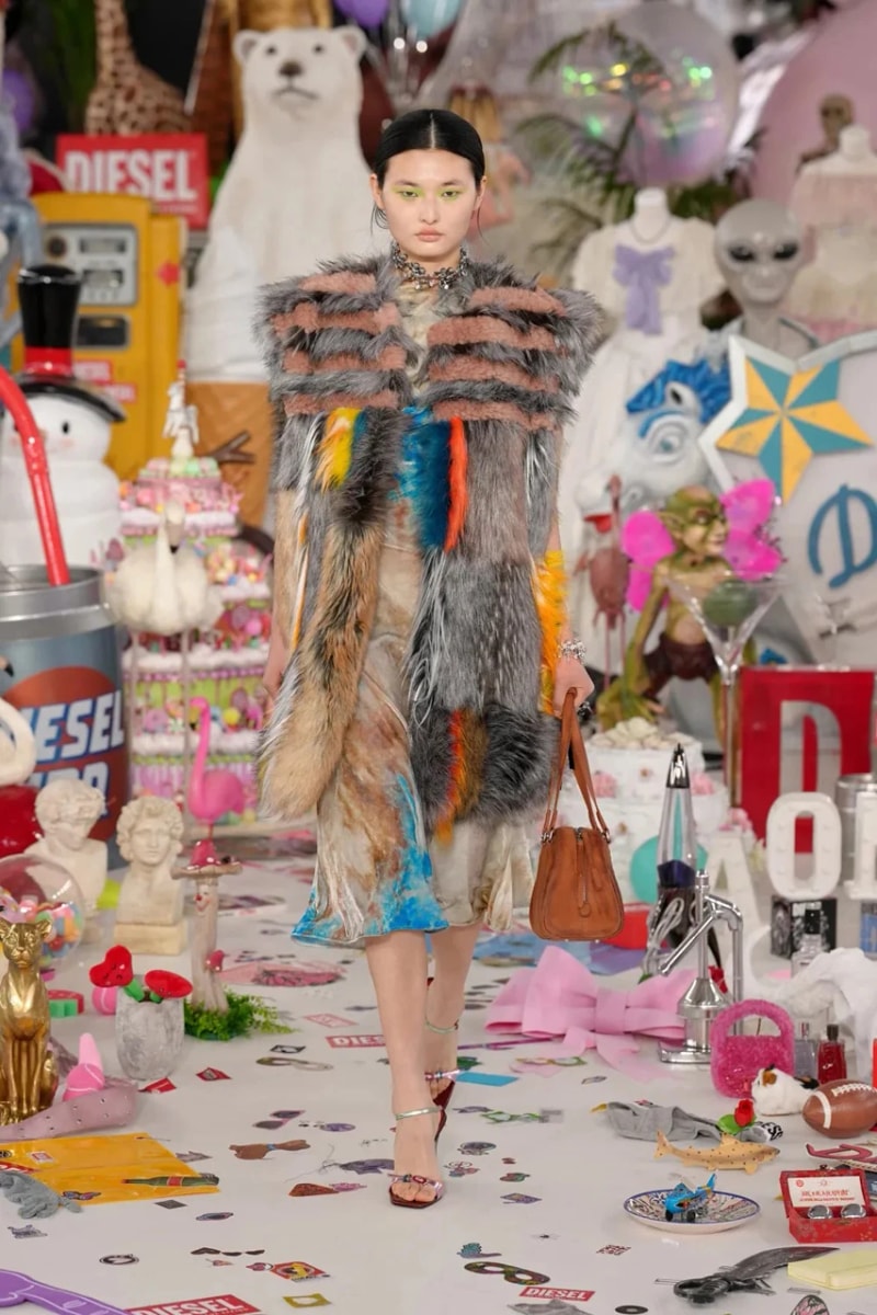 #MFW：Messy but Magnetic! GLENN MARTENS Brings the Party to Diesel FW26