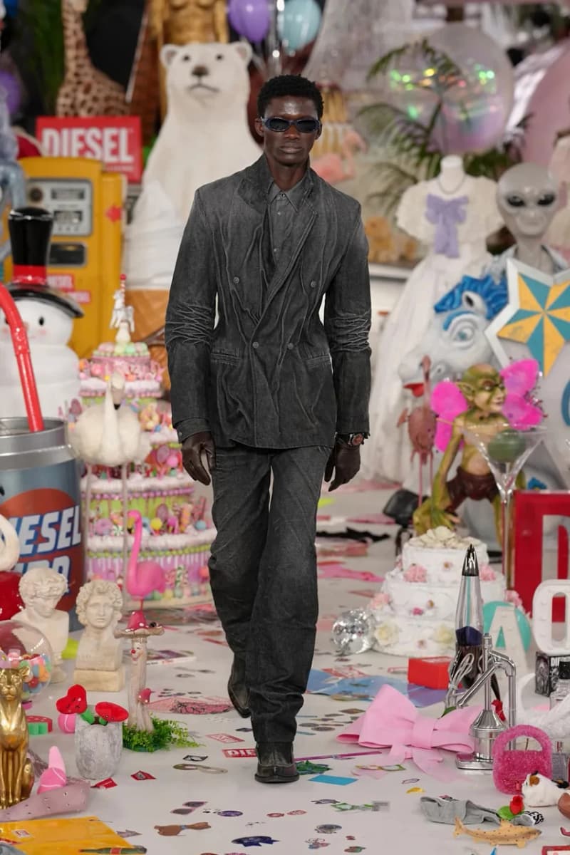 #MFW：Messy but Magnetic! GLENN MARTENS Brings the Party to Diesel FW26