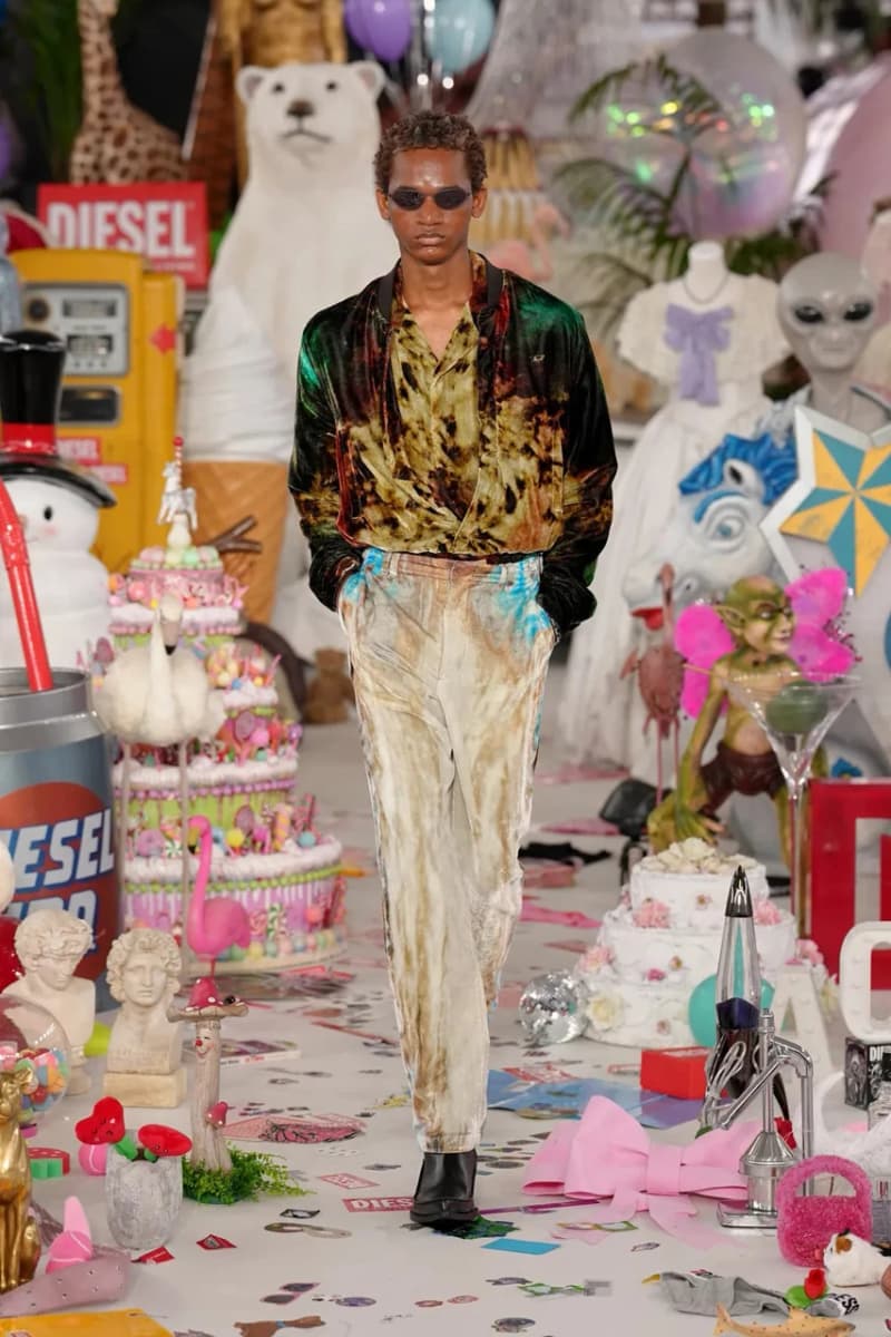 #MFW：Messy but Magnetic! GLENN MARTENS Brings the Party to Diesel FW26