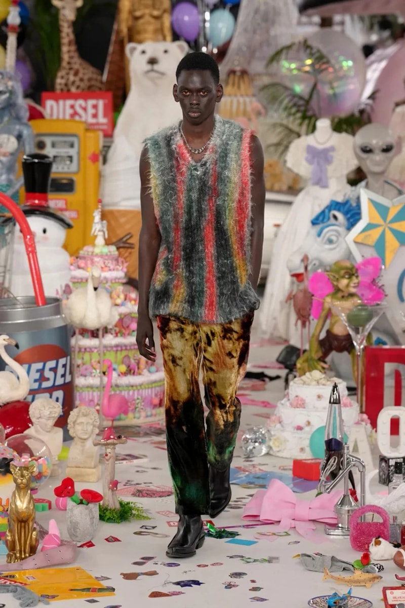 #MFW：Messy but Magnetic! GLENN MARTENS Brings the Party to Diesel FW26