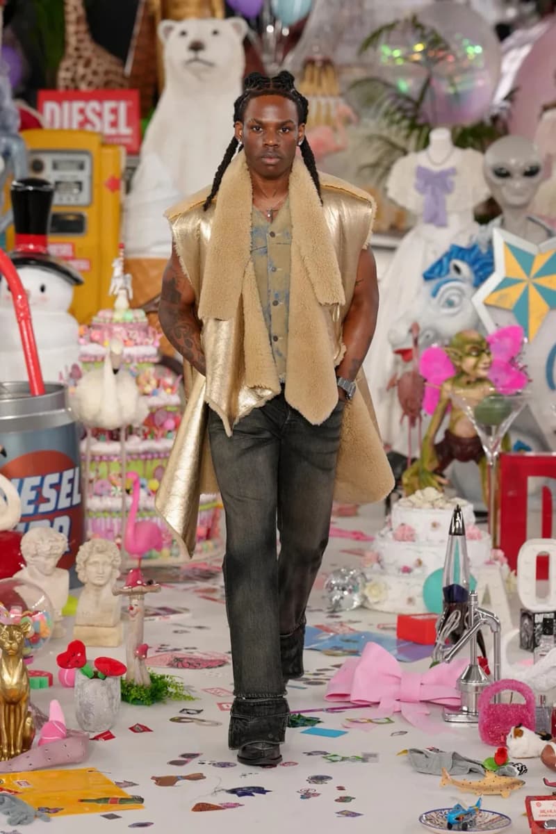 #MFW：Messy but Magnetic! GLENN MARTENS Brings the Party to Diesel FW26