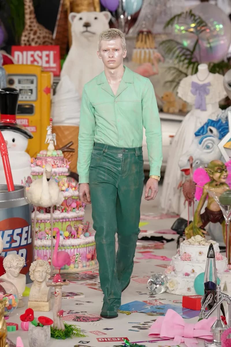 #MFW：Messy but Magnetic! GLENN MARTENS Brings the Party to Diesel FW26