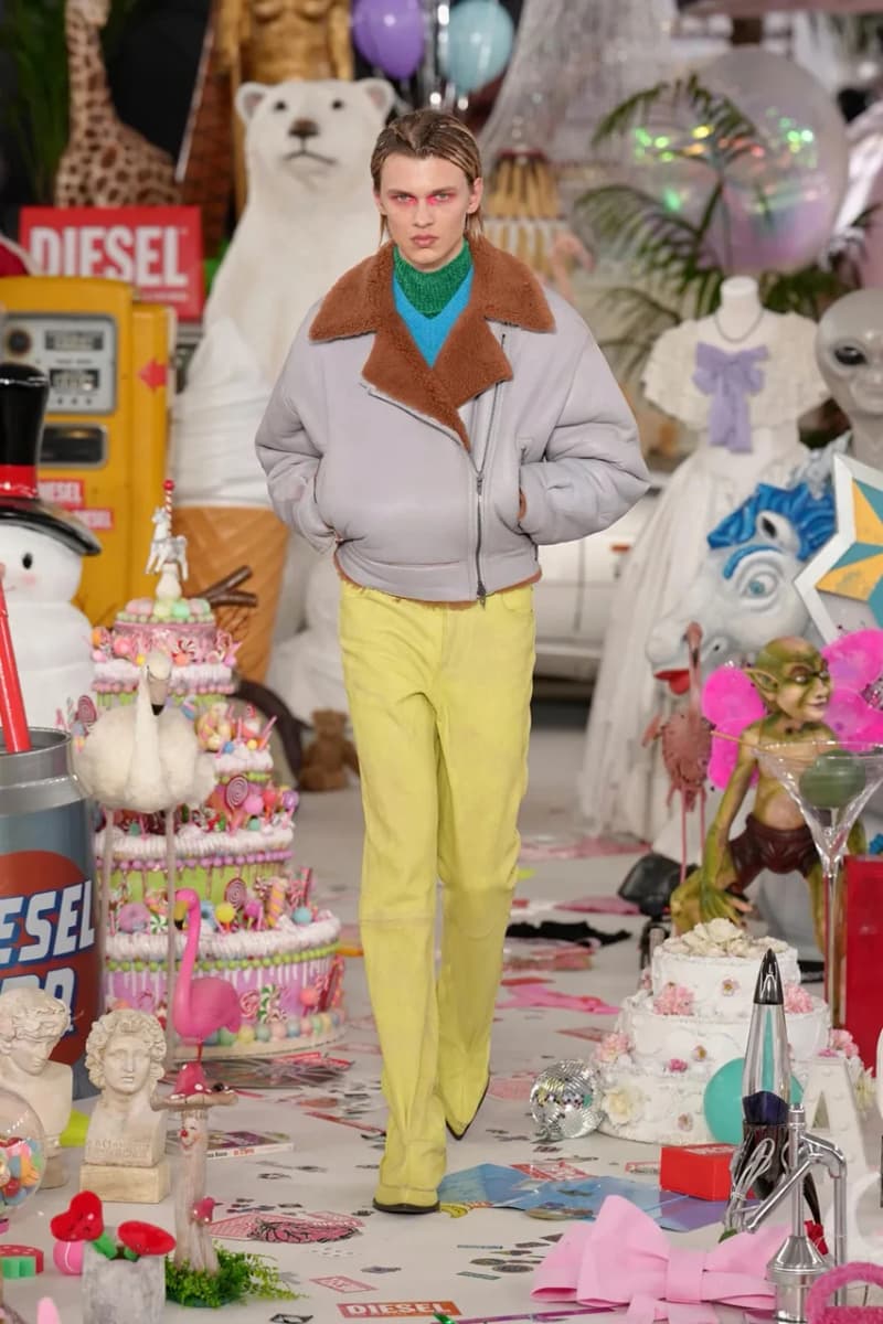 #MFW：Messy but Magnetic! GLENN MARTENS Brings the Party to Diesel FW26