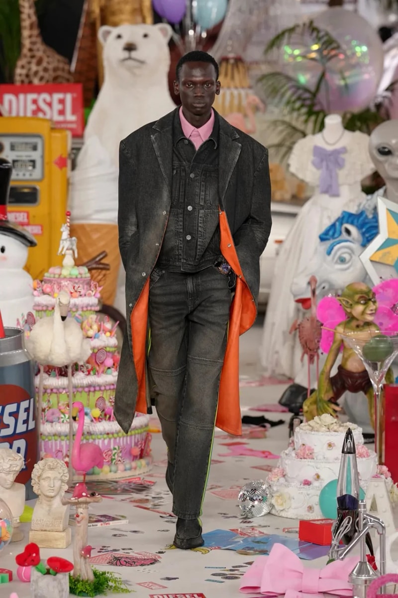 #MFW：Messy but Magnetic! GLENN MARTENS Brings the Party to Diesel FW26