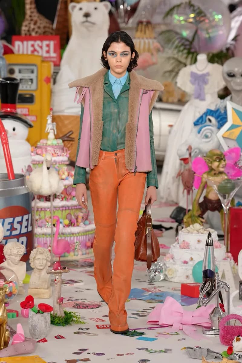 #MFW：Messy but Magnetic! GLENN MARTENS Brings the Party to Diesel FW26