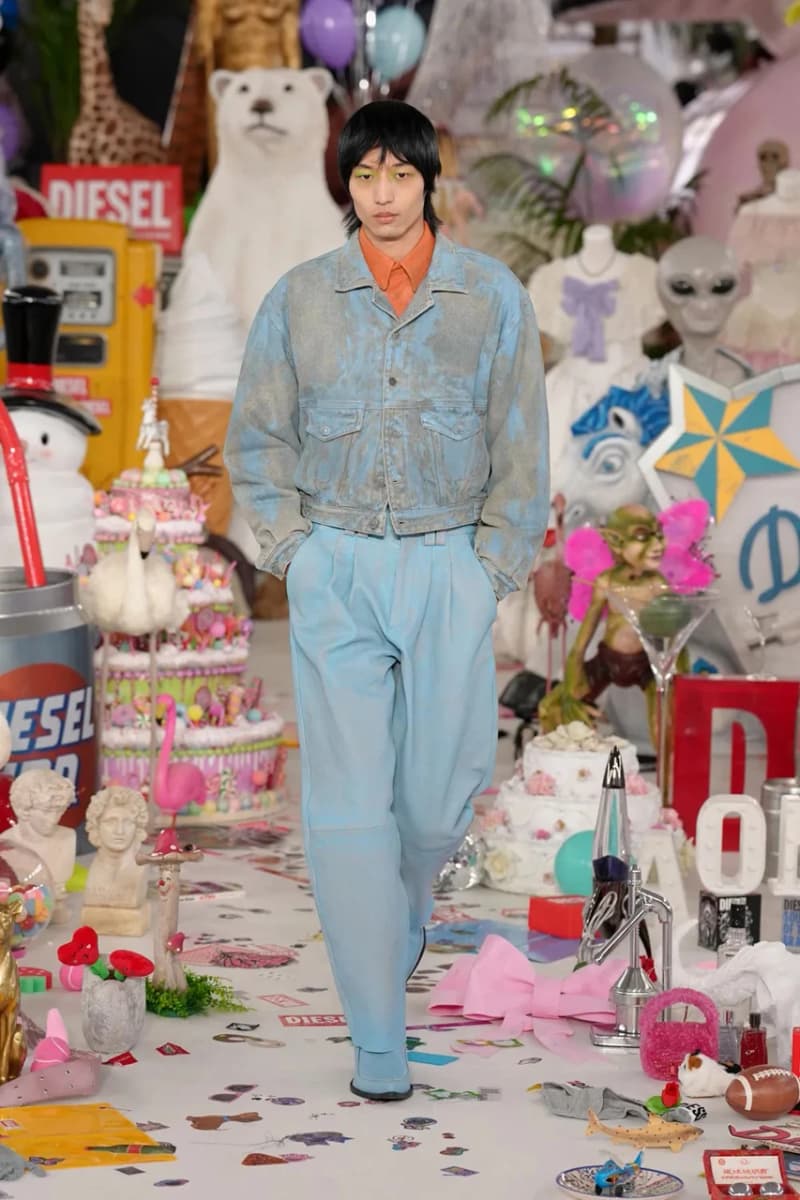 #MFW：Messy but Magnetic! GLENN MARTENS Brings the Party to Diesel FW26