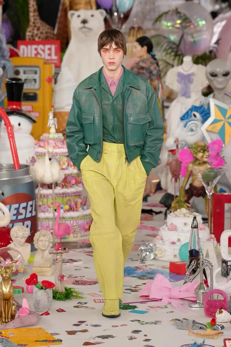 #MFW：Messy but Magnetic! GLENN MARTENS Brings the Party to Diesel FW26