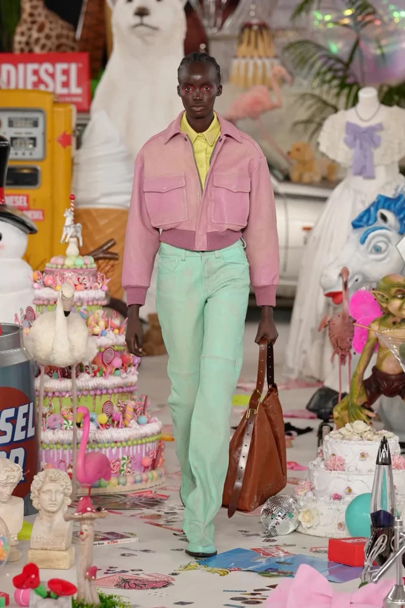 #MFW：Messy but Magnetic! GLENN MARTENS Brings the Party to Diesel FW26