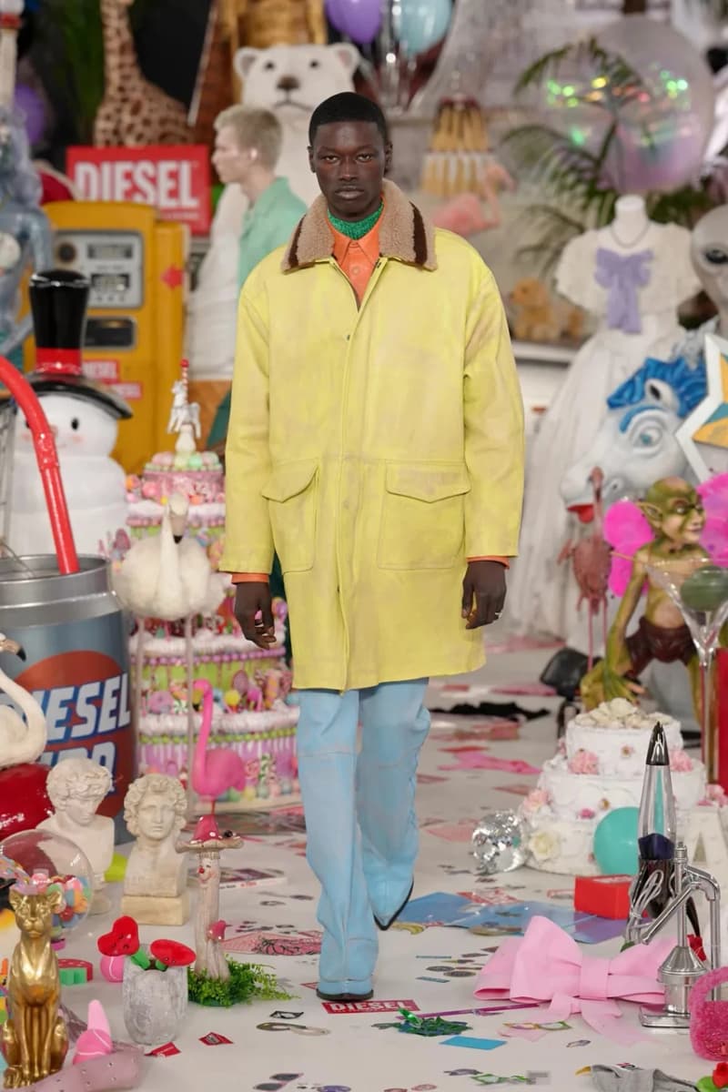 #MFW：Messy but Magnetic! GLENN MARTENS Brings the Party to Diesel FW26